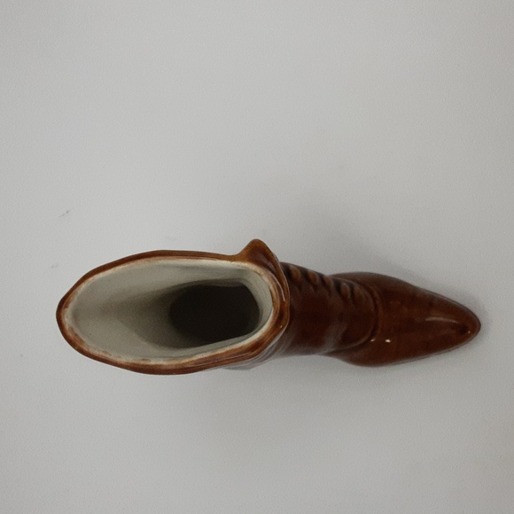 Vintage Ceramic Victorian Boot 5" X 4.25" - Picture 5 of 7